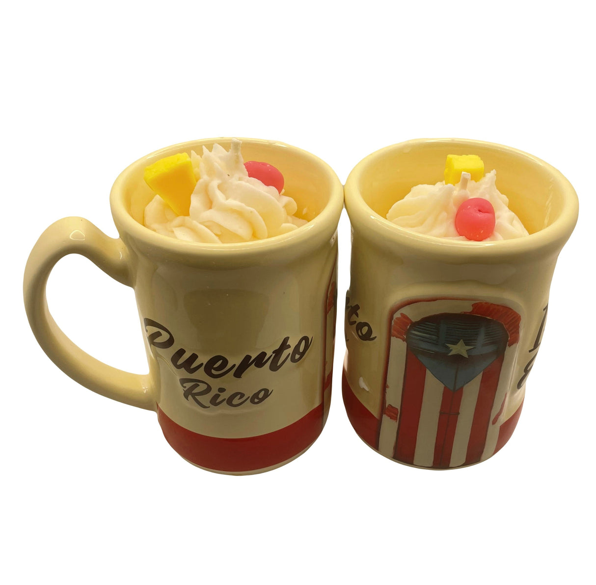 Pina colada mug candle (12oz)