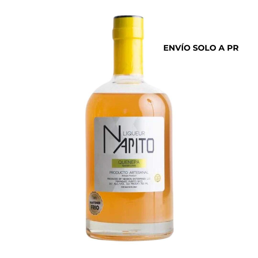 Napito Liquer Quenepa 750ml (Shipping only to PR)