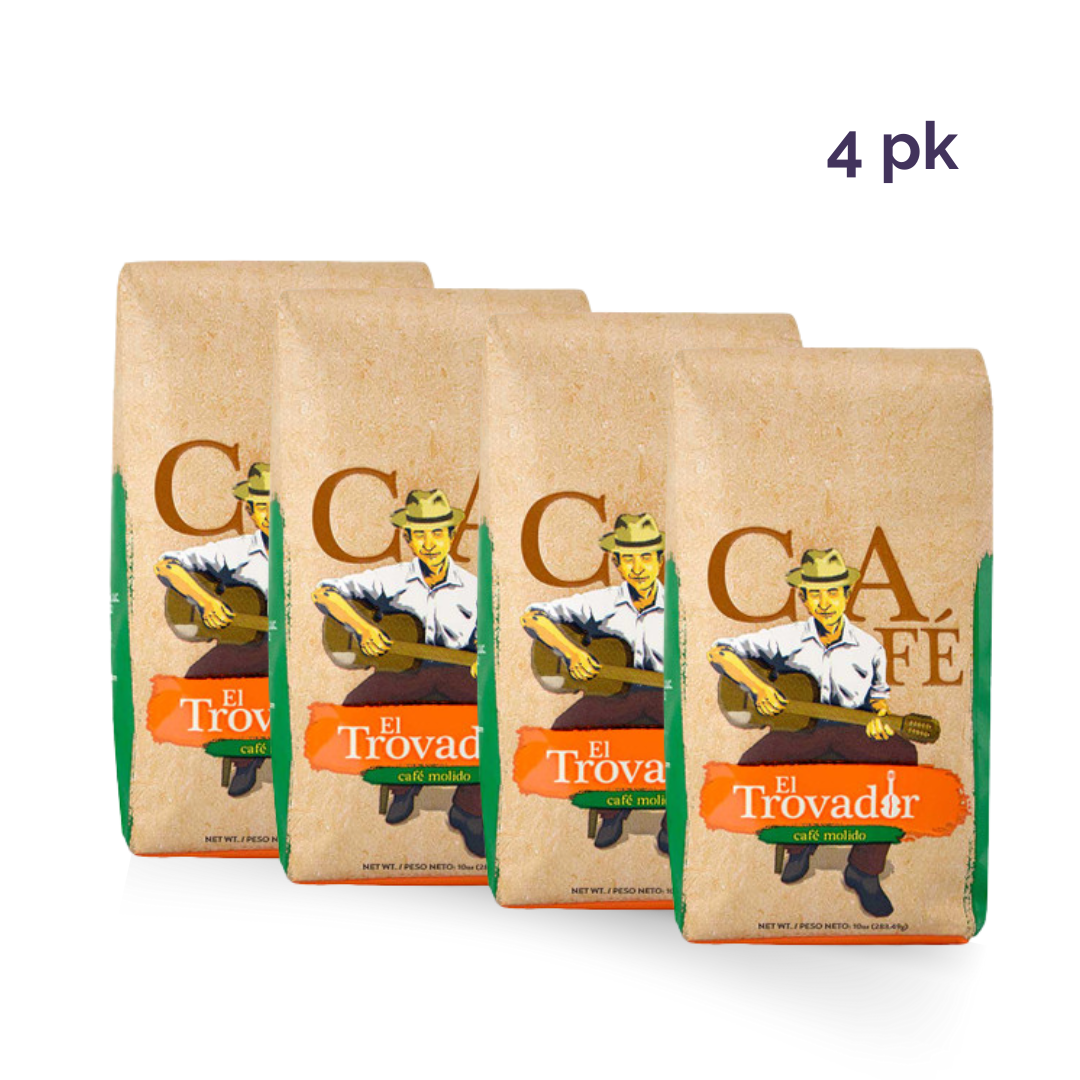 El Trovador Coffee 10oz (4 packs)