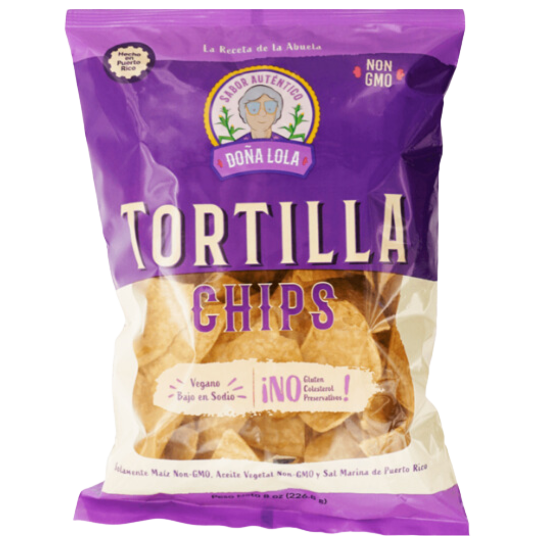 Tortilla Chips Doña Lola (White Corn) 8oz