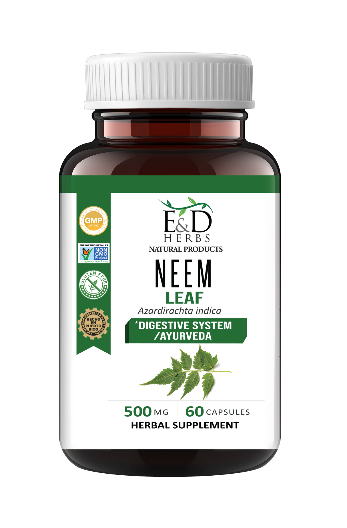 E&d herbs neem (60 capsules)