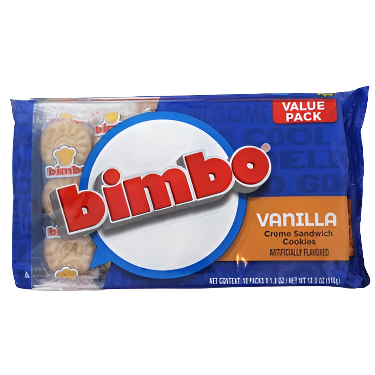 Bimbo Vanilla 18oz Cookies