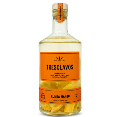 Tres Clavos Rumba Mango 750ml (Shipping only to PR)