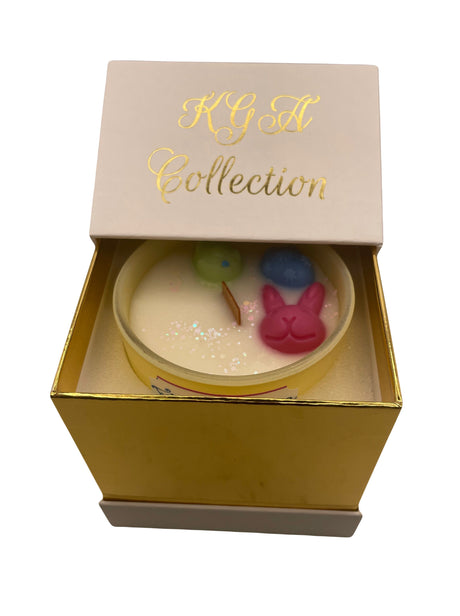 Easter Vanilla Scent Candle + Box (10oz)