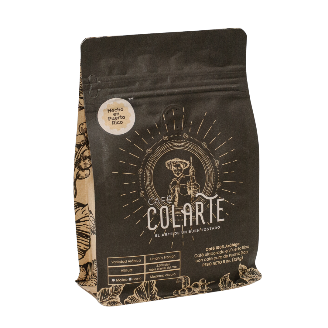 Café Colarte en Grano (8oz) - Café Premium