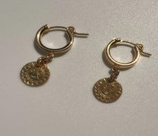 Sol Taíno Huggie Earrings