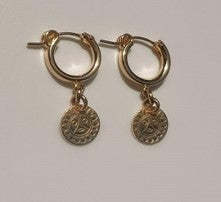 Sol Taíno Huggie Earrings