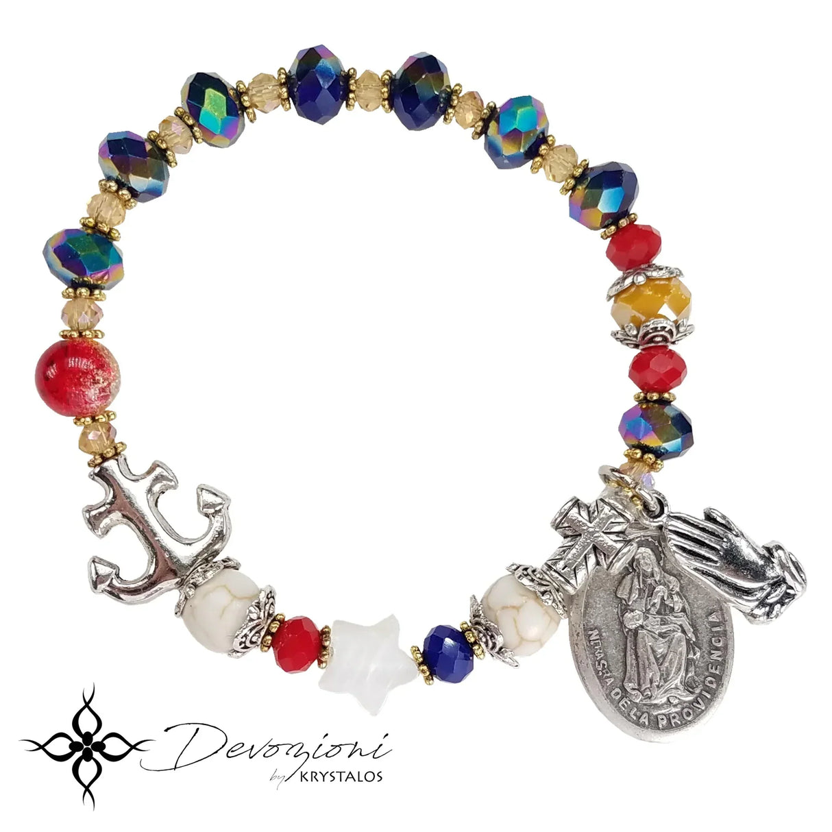 Virgen de la Providencia "La Nuestra" - Brazalete Rosario DEVOZIONI (BUILD TO ORDER)